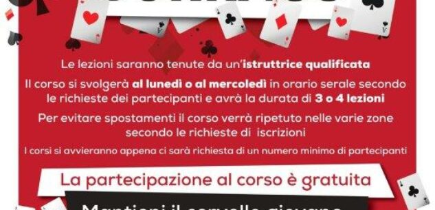 La Guida - “Torneo dell’amicizia”, burraco con l’Us Acli al circolo di Scarnafigi