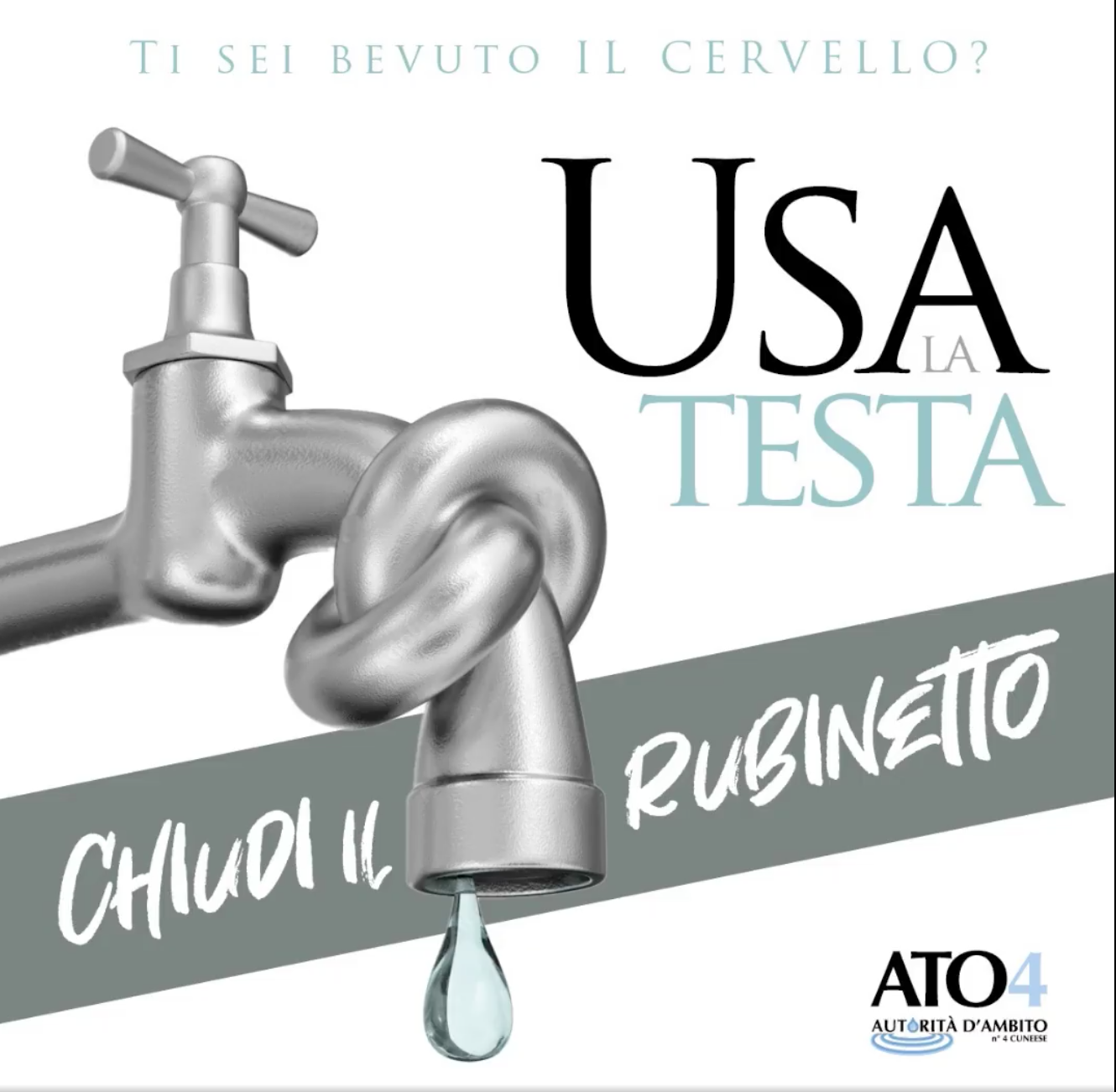 Ato lancia una campagna contro lo spreco d’acqua