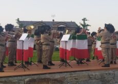 La Guida - Cervasca, esibizione della fanfara dei Bersaglieri di Scandiano (video)