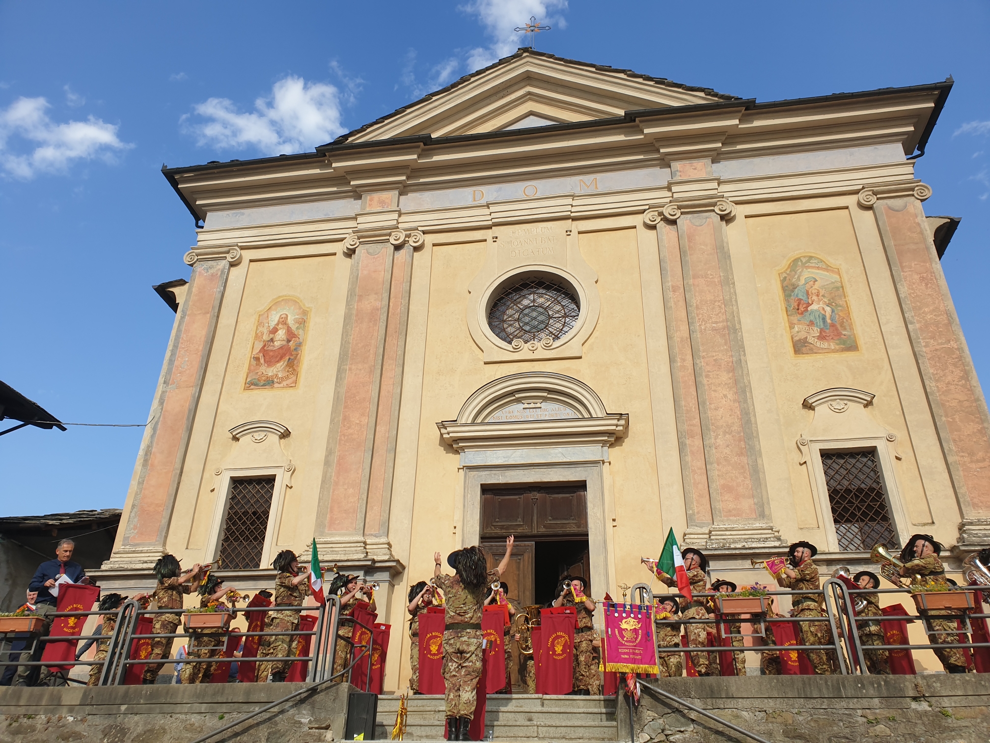 Melle in festa con la Fanfara dei Bersaglieri di Magenta