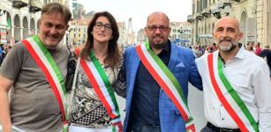 La Guida - Quattro sindaci delle valli Po e Bronda al Raduno nazionale dei Bersaglieri 