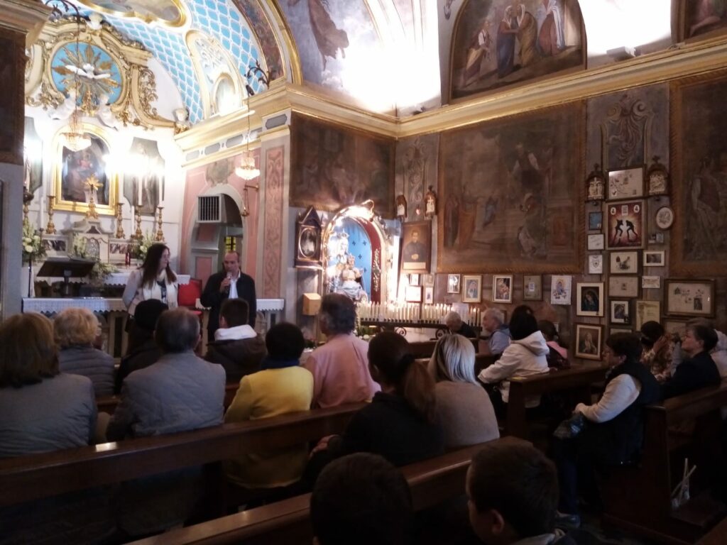 Borgo inaugurazione mostra acquerelli