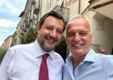 La Guida - Matteo Salvini a Cuneo per chiudere la campagna elettorale di Civallero