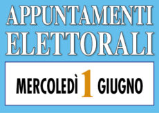 La Guida - Gli appuntamenti elettorali di mercoledì 1° giugno