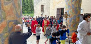La Guida - Cinquanta pellegrini hanno aperto la stagione al santuario di San Magno