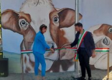 La Guida - In tanti a Melle per l’inaugurazione del murales delle mucche