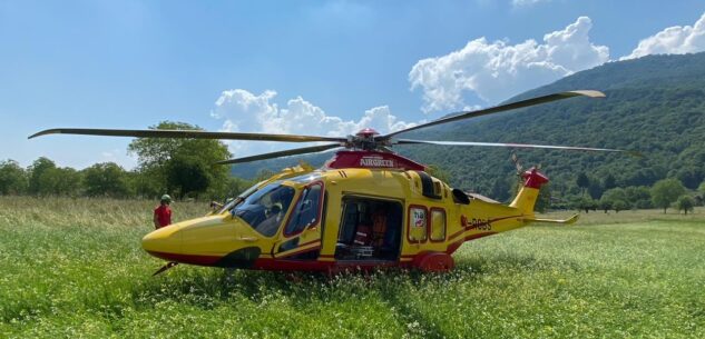 La Guida - Ormea: 38enne cade mentre fa arrampicata, elitrasportato