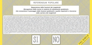 La Guida - Referendum 3, scheda gialla: separazione funzioni