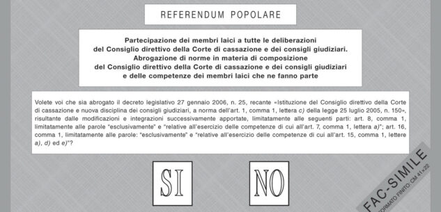 La Guida - Referendum 4, scheda grigia: Consigli Giudiziari