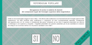 La Guida - Referendum 5, scheda verde: Consiglio superiore magistratura