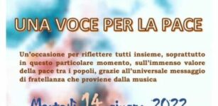 La Guida - “Una voce per la pace” martedì 14 giugno a Venasca nell’Agorà