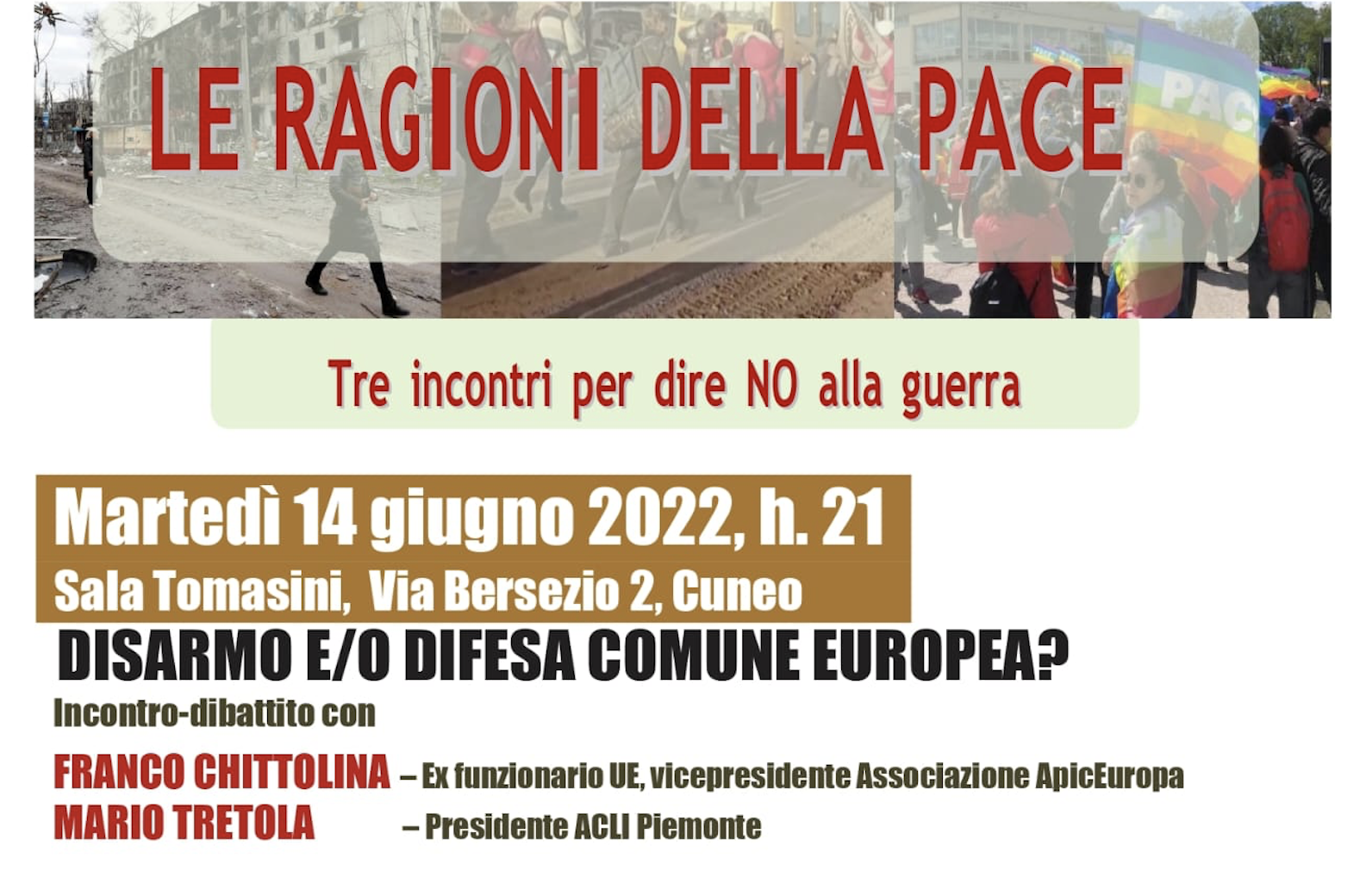 Le ragioni della pace