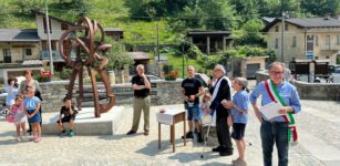 La Guida - “Ghenesis”, la scultura di Riccardo Cordero a Rittana (VIDEO)