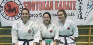 La Guida - Le atlete dello Shotokan Karate Borgo San Dalmazzo in evidenza a Milano