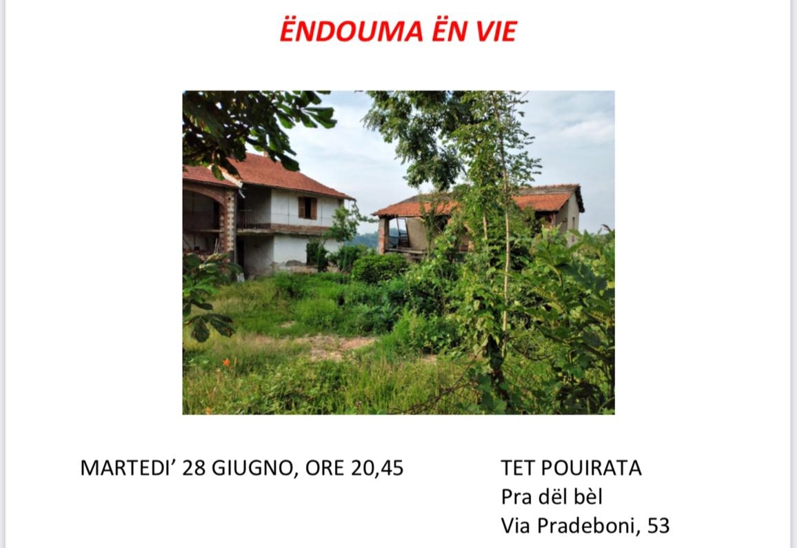 Peveragno, al via la rassegna “Endouma en vie”
