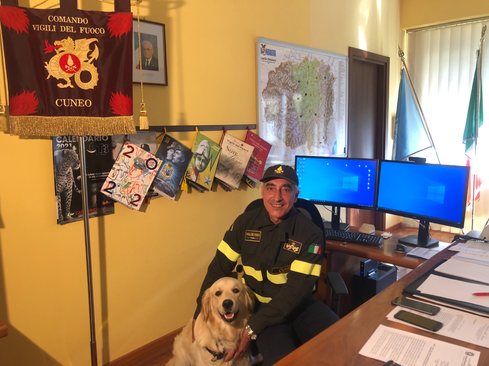 Vigili del fuoco, Corrado Romano è il comandante provinciale