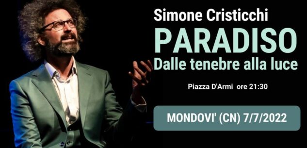 La Guida - Simone Cristicchi porta a Mondovì “Paradiso – dalle tenebre alla luce”,