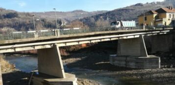 La Guida - Cortemila, chiusura del ponte sul Bormida