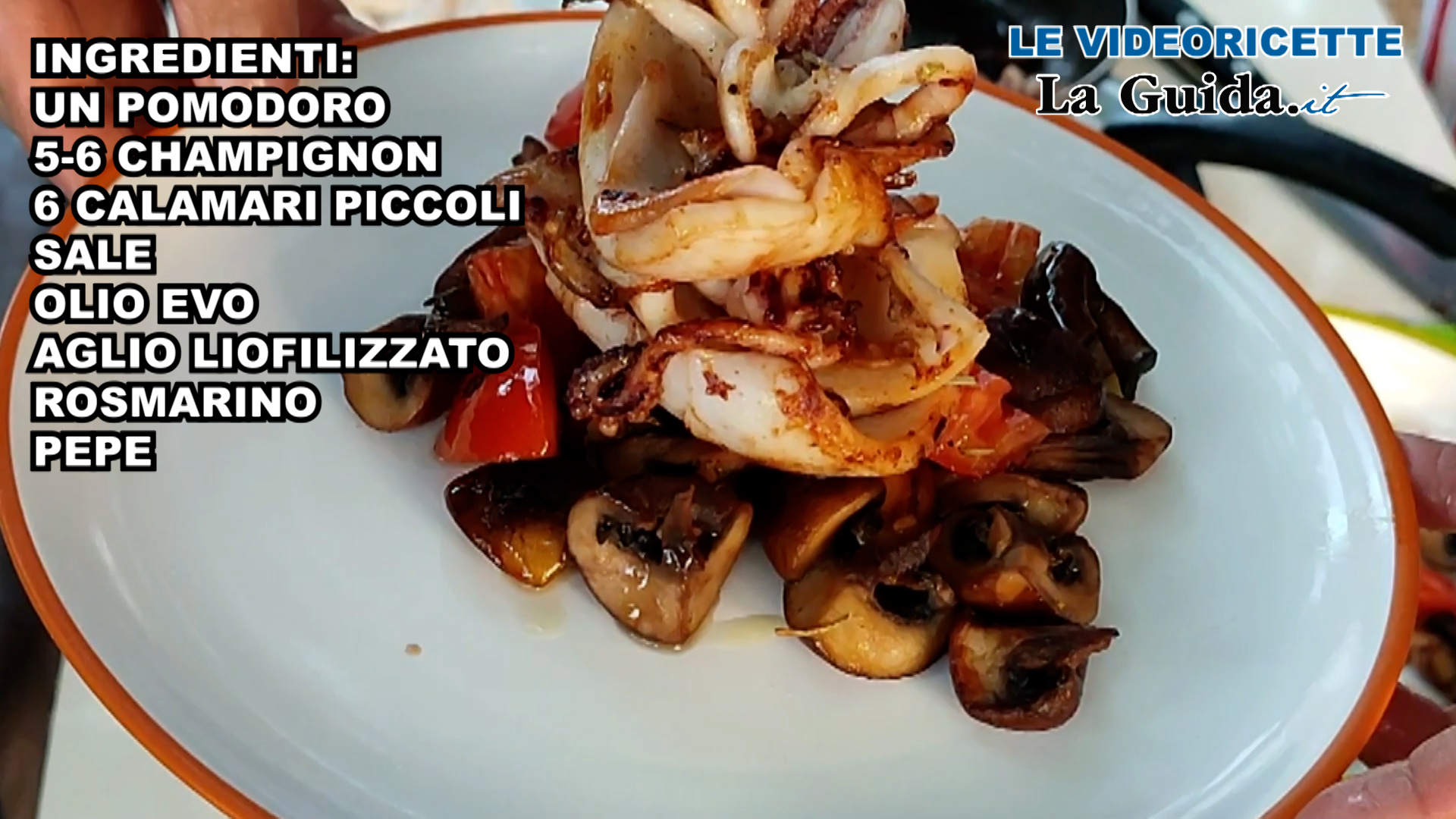Calamari grigliati in camper (video)