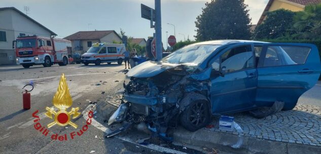 La Guida - Due feriti in un frontale a Lagnasco