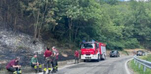 La Guida - Incendio a Cartignano, un operatore accusa un malore