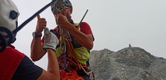 La Guida - Due alpinisti bloccati sul Pic d’Asti in alta valle Varaita