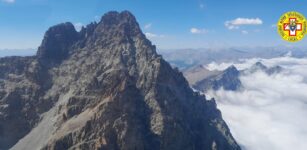 Escursionista colpito da una scarica di sassi La Guida - Escursionista colpito da una scarica di sassi