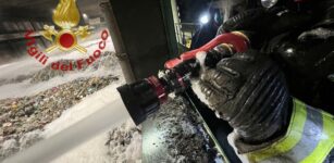 La Guida - Incendio di un trituratore in una ditta di Villafalletto