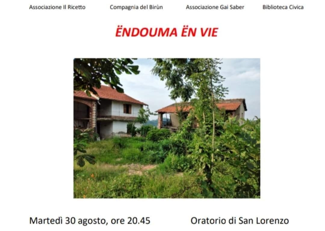 A Peveragno appuntamento con “Endouma en vie”