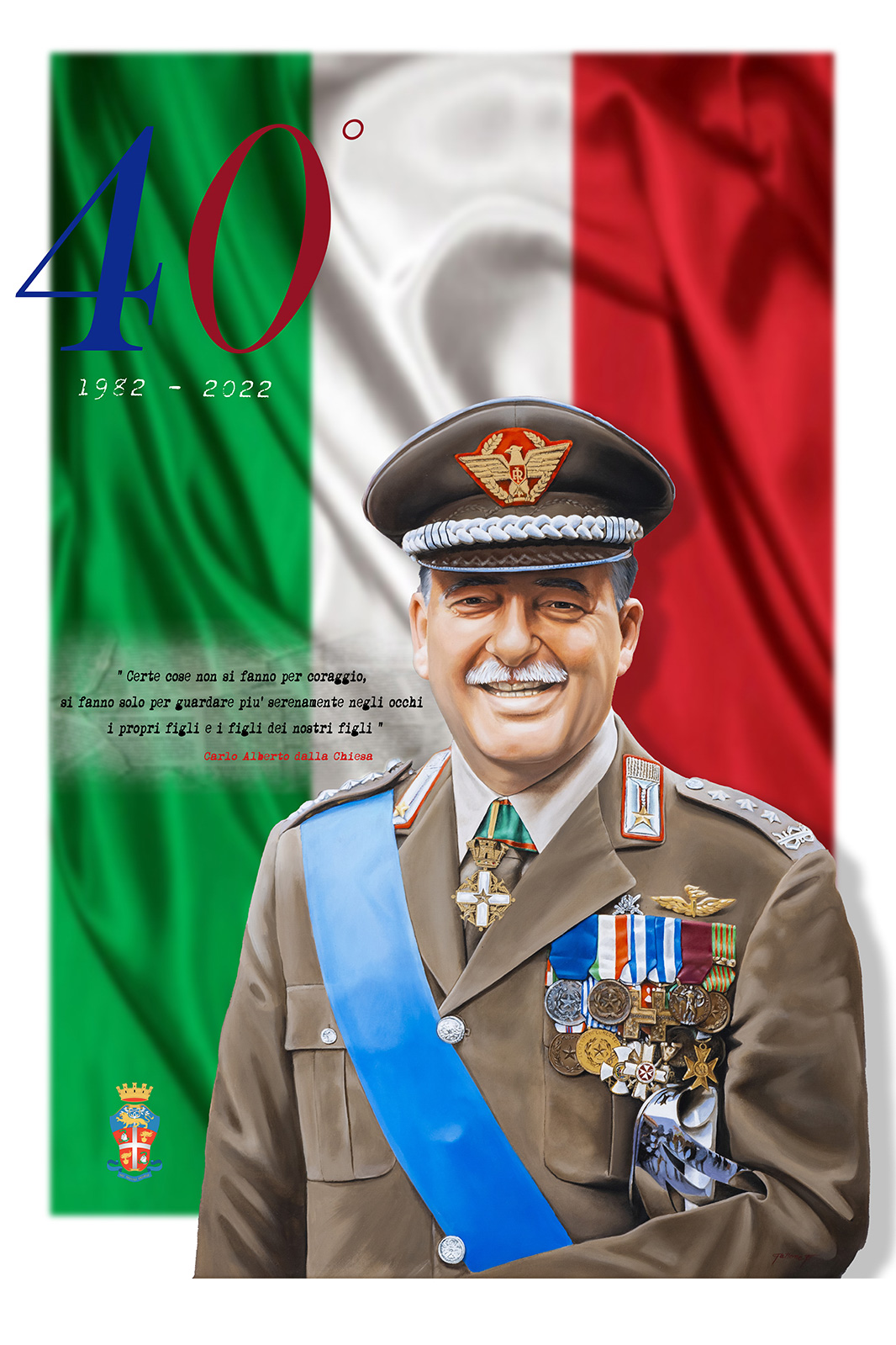 Saluzzo e la Granda ricordano Carlo Alberto Dalla Chiesa