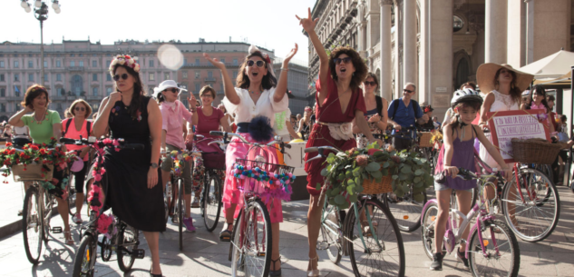 La Guida - A Cuneo per la prima volta la pedalata al femminile della Fancy Women Bike Ride