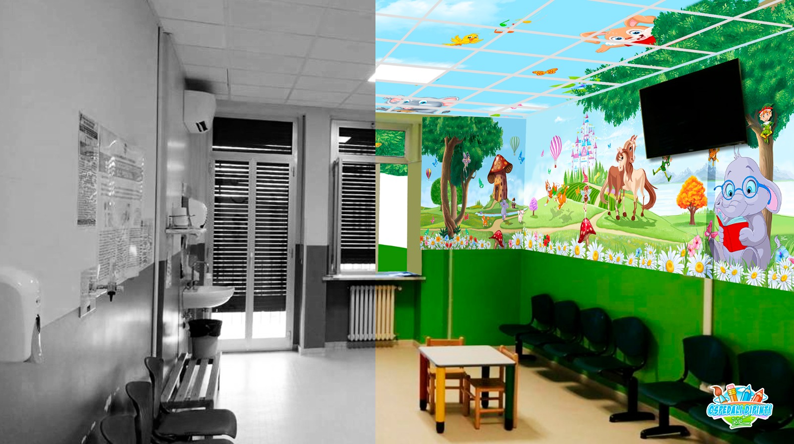 Un progetto artistico per il Pronto Soccorso pediatrico del Santa Croce -  La Guida - La Guida