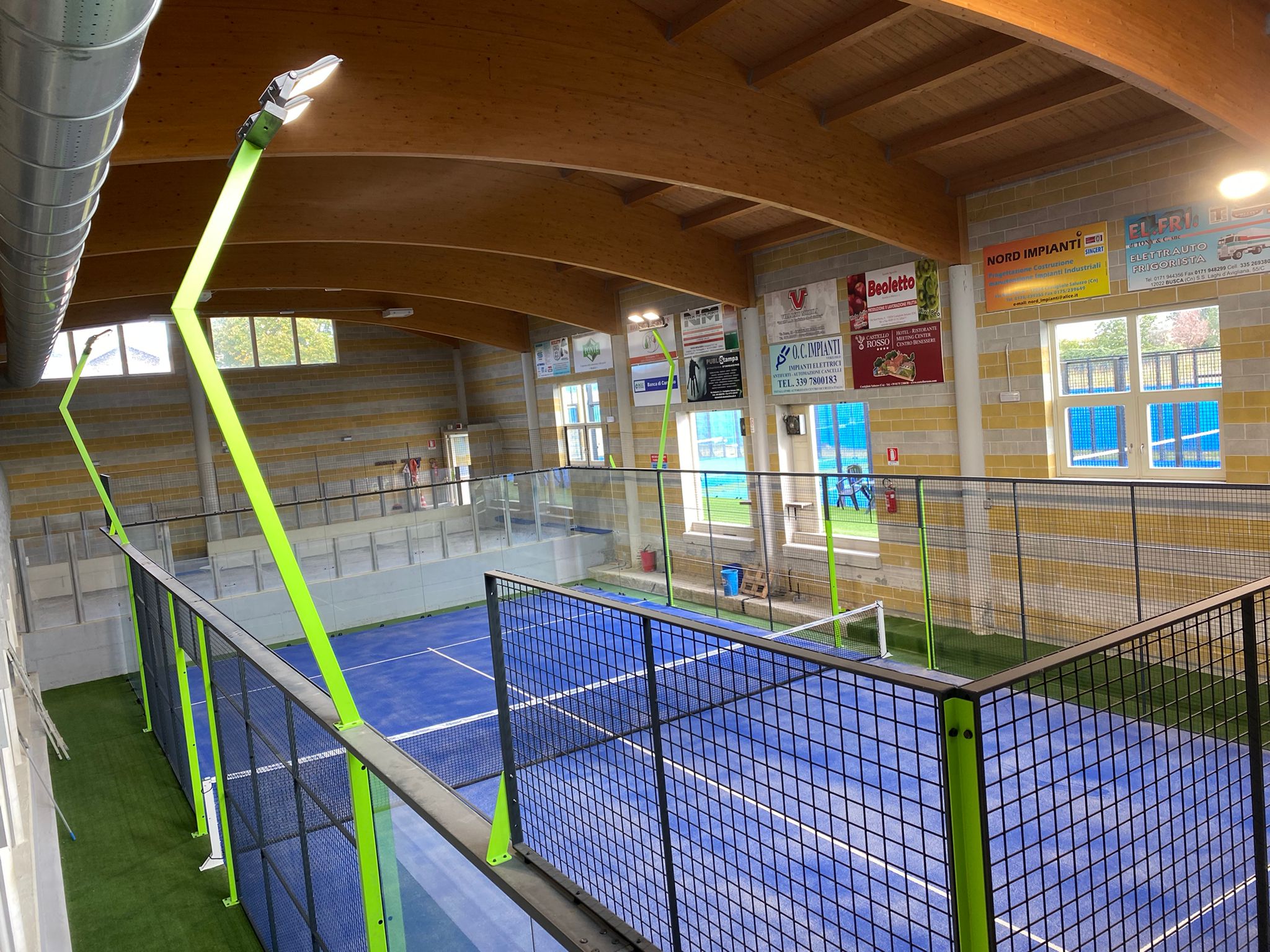 A Costigliole Saluzzo apre il nuovo campo da padel