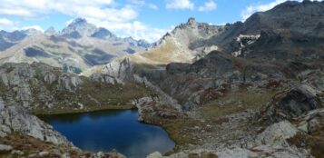 La Guida - La Cima del Lupo, il lago della Nasta e il colle Est di Mercantour, il colle del Puriac e la Cima Enchastraya