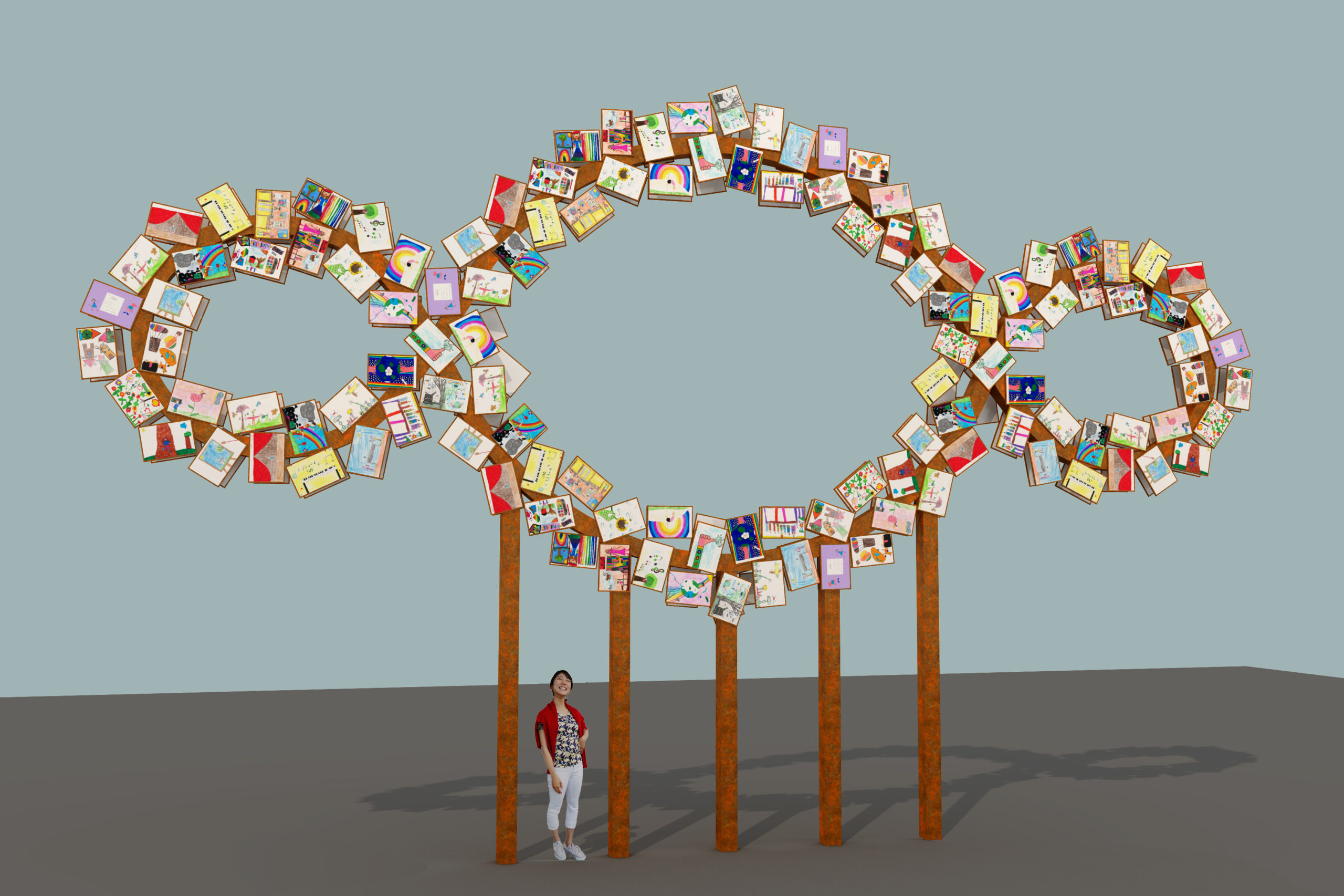 Al Rondò dei Talenti l’opera realizzata da Pistoletto per Cuneo