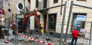 La Guida - Lavori nel centro storico di Limone