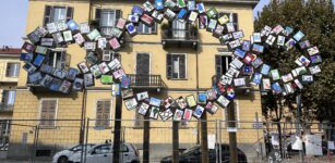 S’inaugura la scultura di Pistoletto “Il Terzo Paradiso dei Talenti” La Guida - S’inaugura la scultura di Pistoletto “Il Terzo Paradiso dei Talenti”