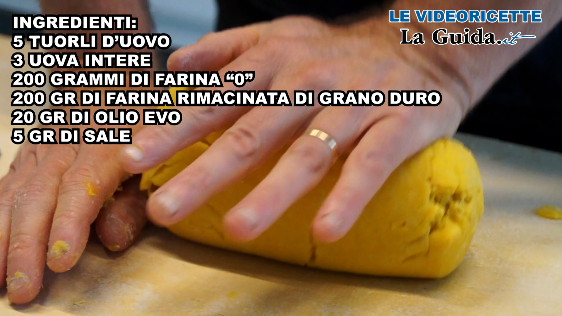 Base pasta fresca (video)
