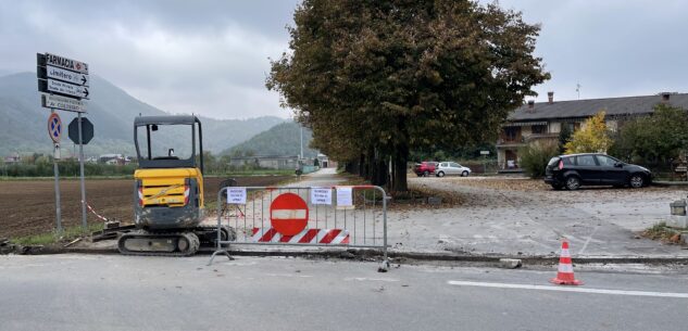 La Guida - Chiuso lo svincolo in via Cimitero a Valgrana