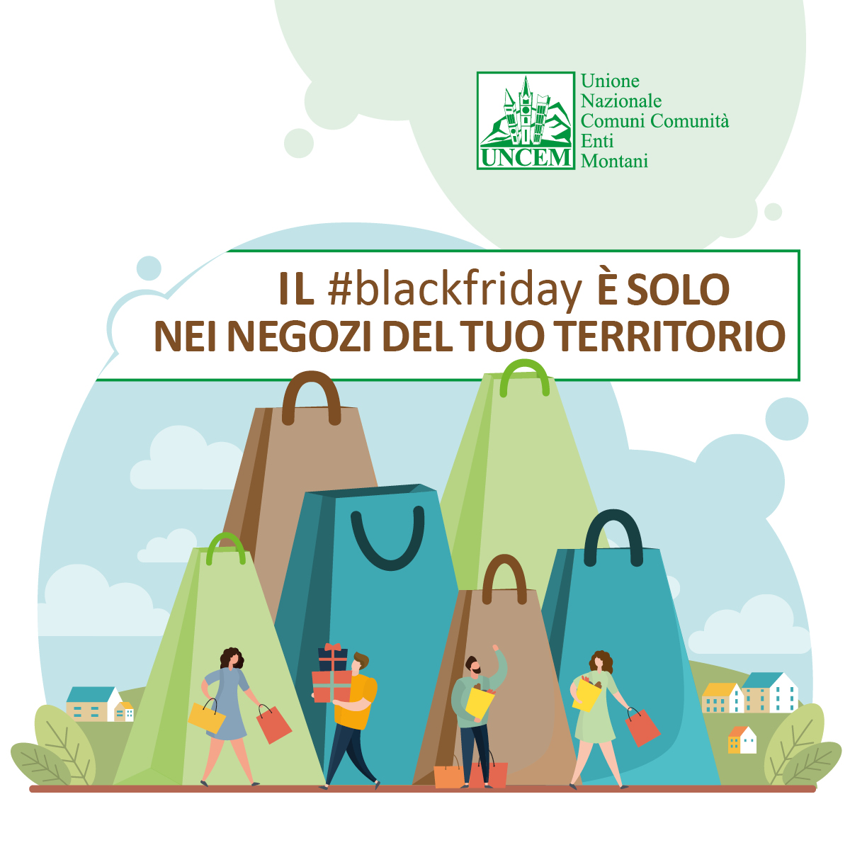 “Per il black friday scegli il negozio sotto casa”