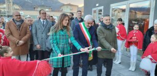La Guida - Peveragno, taglio del nastro per il centro polifunzionale