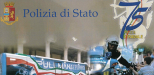 La Guida - Annullo filatelico per il 75° anniversario della Polizia Stradale