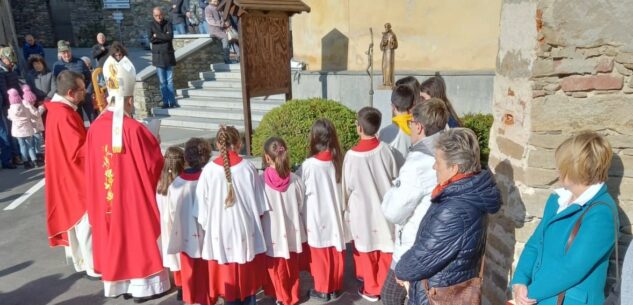 La Guida - Il dono della pace con il monumento a San Francesco a Brossasco