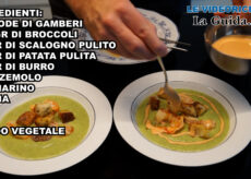 La Guida - Crema broccoli e gamberi (video)