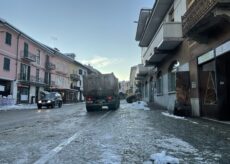 La Guida - Pulita dalla neve via Roma a Caraglio