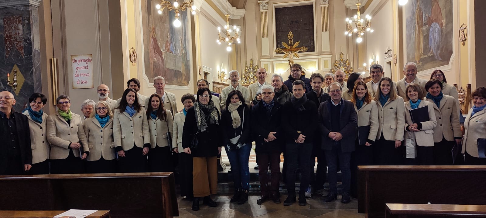La magia del concerto “Cantona Natal” a Faule