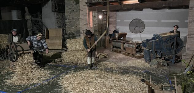 La Guida - Mestieri di una volta al Presepe vivente di Valgrana (video-foto)