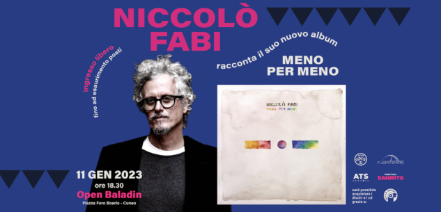 La Guida - Niccolò Fabi presenta a Cuneo il disco “Meno per meno”