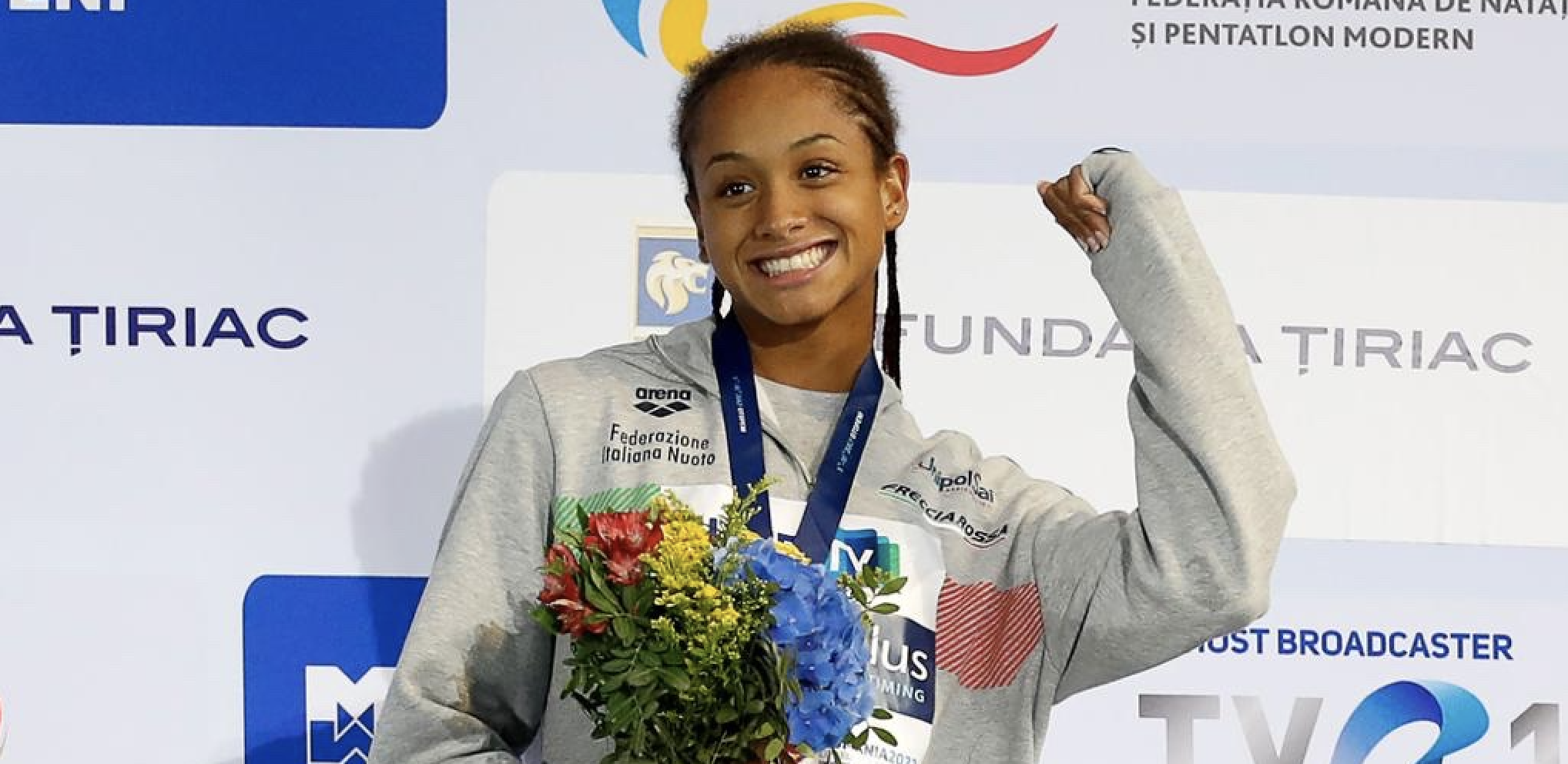 Sara Curtis al collegiale della nazionale per il progetto Parigi 2024