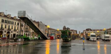 La Guida - Cuneo, in piazza Galimberti sono arrivate le giostre